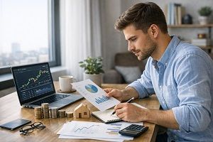 Vermögen strategisch aufbauen Symbolbild