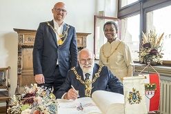 Lord Mayor Portsmouth Empfang