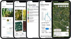 Screenshots der Info-App  HTW Berlin