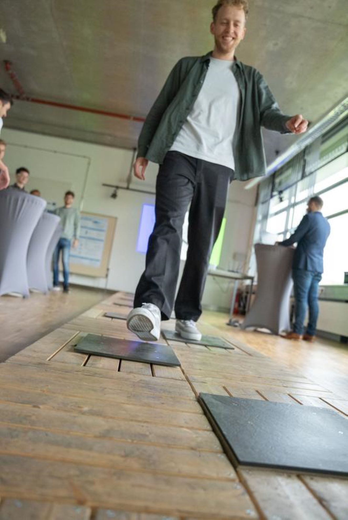 Präsentation im SmartGAITLab  Justin Osenberg  Hochschule Koblenz