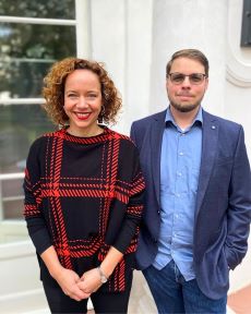 Prof. Dr. Julia Groß und Prof. Dr. Felix Grassmann