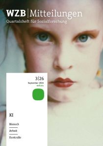 Cover der WZB-Mitteilungen 193 Quelle: Sibylle Bergemann