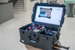 So mobil wie ein Koffer: Das InBaDtec-System  Copyright: Fraunhofer IMM