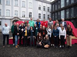 Zehn Projektteams der DATIpilot Innovationscommunity CirTex sind im Februar erstmals zu einem gemeinsamen Kick-off in Augsburg zusammengekommen.  Quelle: Samira Schubert  Copyright: CirTex