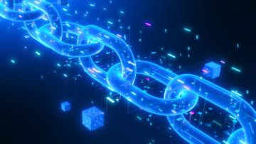 Nutzung von Blockchain Symbolbild