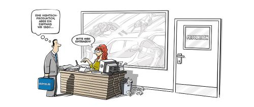 Effizientes Besuchermanagement