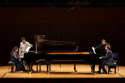 Lilya Zilberstein und Anton Gerzenberg spielen Rachmaninov