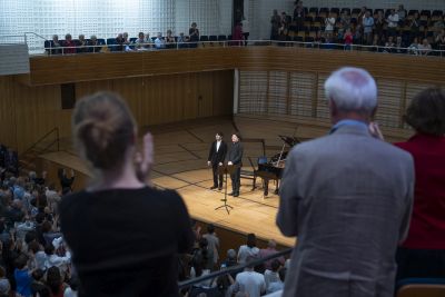 Hadelich und Cho Konzertfoto von Priska Ketterer Lucerne Festival