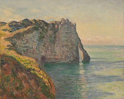 Claude Monet, The Cliff and the Porte d´Aval, 1885, Private Collection