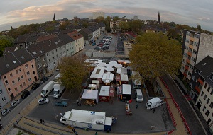 Moltkemarkt Abendstimmung Bild Herwig Niggemann