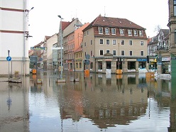 Elbe-Hochwasser 2006 bei Meißen  U. Hermann