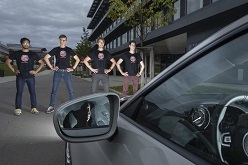 von links nach rechts: Anurag Ranjan, Michael J. Black, Andreas Geiger and Joel Janai MPI für Intelligente Systeme / W. Scheible
