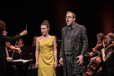 OPlivia Allemann im Duett mit Stefan Wieland