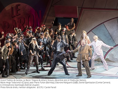 Zigeunerbaron, Szenenfoto c Carole Parodi