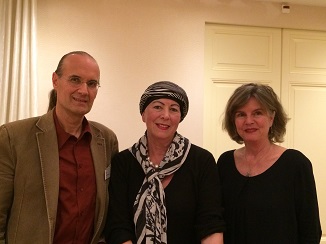 von rechts, Karin Klapproth, Lucette Achermann, Thomas Vaszari