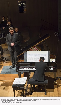 Dirigent und Pianist im Dialog