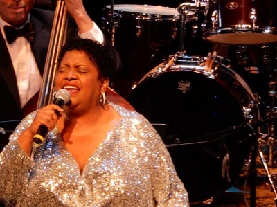 Sängerin Carmen Bradford