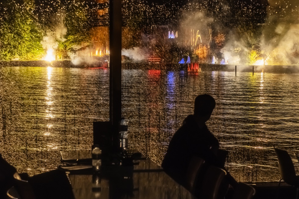 Traumland Foto Ingo Hoehn, das illuminierte Hotel Sankt Niklausen