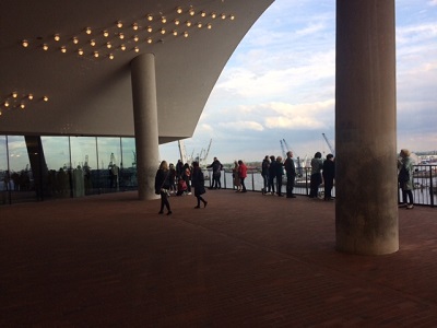 Die Plaza in der Elphilharmonie