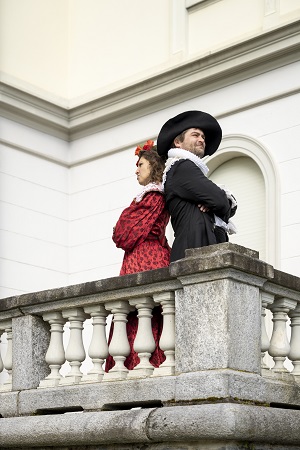 Junker Benedikt von Pfaffenburg & Beatrice, Nichte von Leonard © Emanuel Wallimann