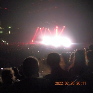 Konzertimpression Konzert Bryan Adams Hallenstadion Zürich 5.2.2022 