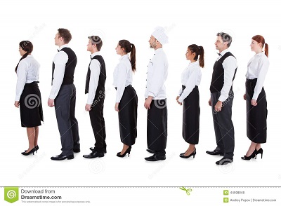 Startbereit für einen inbegriffenen Service