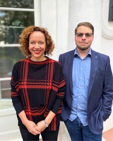 Prof. Dr. Julia Groß und Prof. Dr. Felix Grassmann
