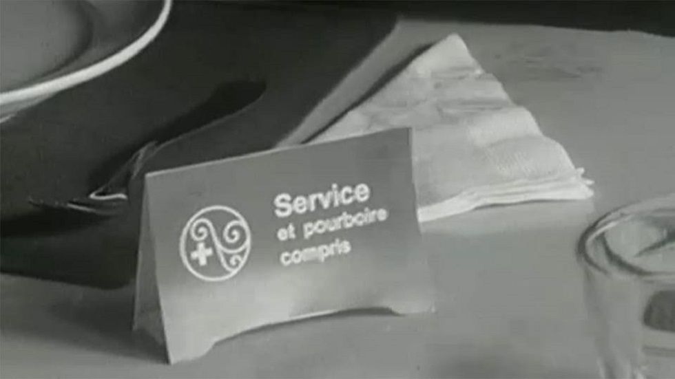 Service inbegriffen. Vor 48 Jahren wurde das Trinkgeld eigentlich klar geregelt.