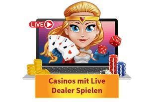 Live-Dealer-Spiele Symbolbild