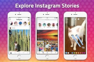 Instagram Stories Symbolbild