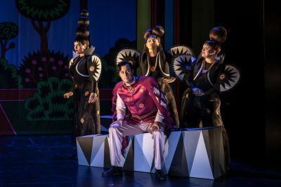 Die Zauberflöte Szenenfoto von Ingo Hoehn