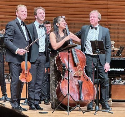 Das um Daniel Hope zum Quartett erweiterte Jazz Trio