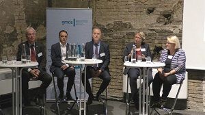 Erster Politischer Abend der GMDS zur Masern-Impfpflicht am 15. Oktober 2019 in der Hörsaalruine der Berliner Charité  Lars Ziegenhain