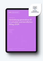 bidt-Studie Generative KI im Alltag 2024  bidt