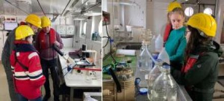 An Bord – HHU-Studierende auf Forschungsfahrt mit der FS Heincke  Biologiestudium
