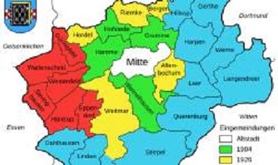 Bochums zentrale Lage in Europa Symbolbild