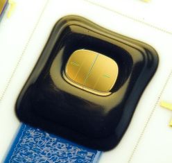 ISFET-REFET Chip des Fraunhofer IPMS nach erfolgter Verkapselung – demnächst verfügbar  Copyright: ©Fraunhofer IPMS