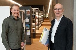 Zum Abschluss des Projekts GUSTO erklären Felix Zastrow und Prof. Dr. Holger Hassel, was sie über die Gesundheits- und Ernährungskompetenz von Seniorinnen und Senioren herausgefunden haben.  Natalie Schalk  Hochschule Coburg