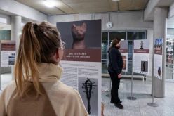 Bis Ende Januar 2025 zeigt eine Ausstellung in der Universitätsbibliothek Kiel, was uns Herodot, der »Vater der Geschichtsschreibung«, über altägyptische Göttinnen und Götter berichtet - und was wir heute darüber wissen.  Jan Steffen  Cluster ROOTS/Uni Kiel