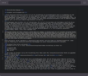 Datenschutz Irrtum Symbolbild