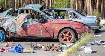 Kaputte Fahrzeuge Symbolbild