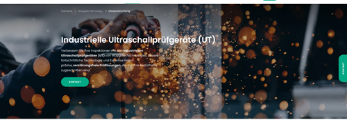 Ultraschallprüfung Symbolbild