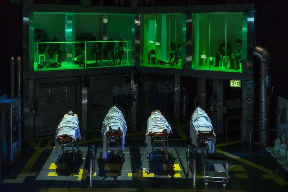 Szenenfoto der Produktion von Ingo Hoehn