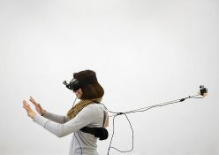 In der Ausstellung "We Are Gym" hinterfragen Kieler Studierende des Interface Designs die Mechanismen von Sportgeräten  Quelle: Muthesius Kunsthochschule