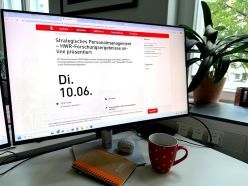 Berufseinstieg von Erstakademiker*innen, Diversity im Amt, charakterliche Eignung im Polizeidienst: Wissenschaftler*innen der HWR Berlin präsentieren am 10. Juni 2025 online ihre Forschungsergebnisse.  Sylke Schumann  Sylke Schumann / HWR Berlin