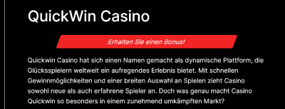 Quickwin Symbolbild