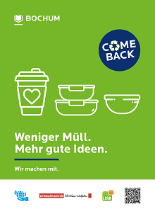 Mehrwegsystem Gastronomie - AUFKLEBER