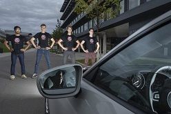 von links nach rechts: Anurag Ranjan, Michael J. Black, Andreas Geiger and Joel Janai MPI für Intelligente Systeme / W. Scheible