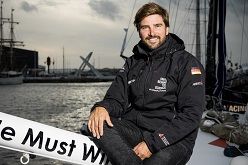 Wurde von Prof. Ralf Brauner gecoacht: Boris Herrmann Foto: Vincent Curutchet/IMOCA