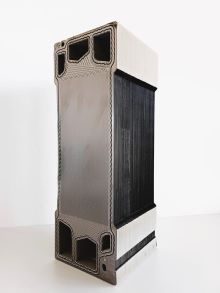 Brennstoffzellen Stack mit metallischen Bipolarplatten zur mobilen Anwendung.  Fraunhofer IWKS